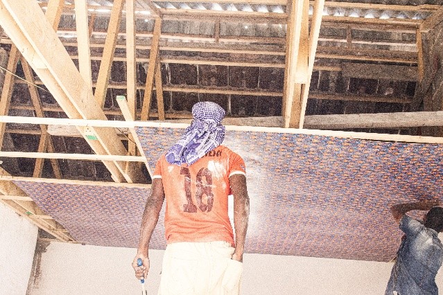 Renovation des Ambulatoriums von Swisso Kalmo in Merka